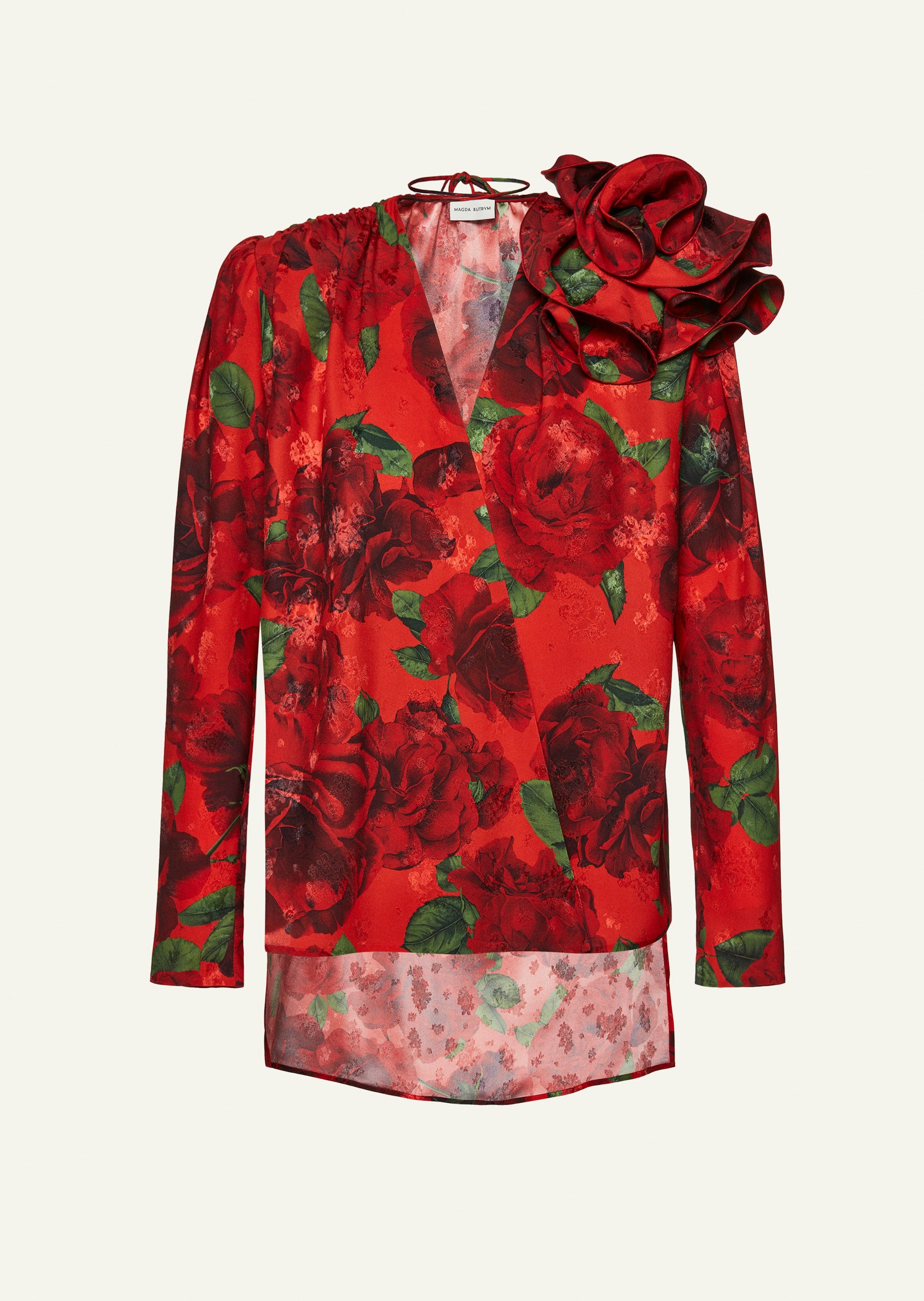 AW22 BLOUSE 03 RED PRINT