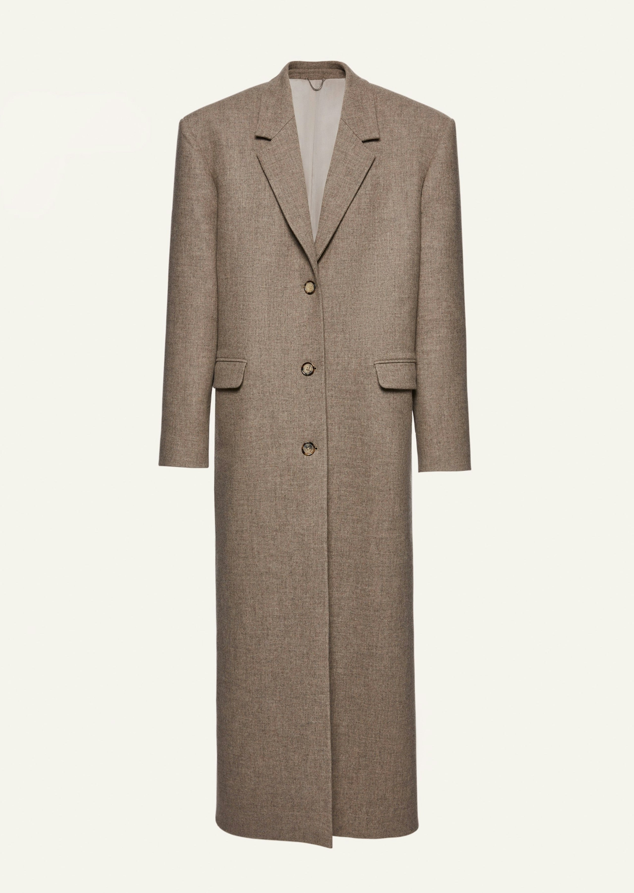 AW23 COAT 01 TAUPE